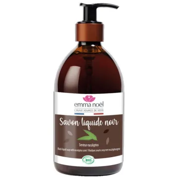 SAVON NOIR Liquide à l'Eucalyptus Bio