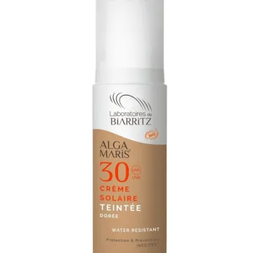 ALGA MARIS Crème Solaire Visage Teintée Dorée SPF30