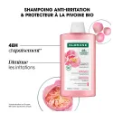 Klorane Apaisant Shampoing à la Pivoine Bio – Cuir Chevelu Sensible 200 ml